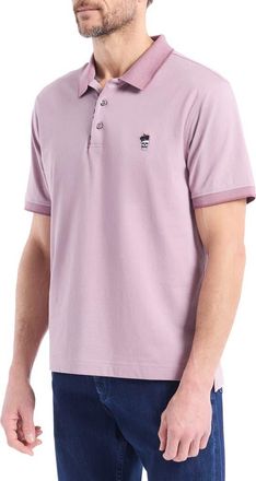 Robert Graham Lucifer Knit Polo in Mauve at Nordstrom Rack, Size Small