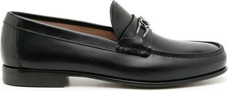Ferragamo Mens Black Loafers, US Size 6.5