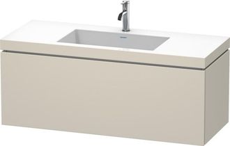 Duravit Duravit - Lavabo Para Muebles L-cube C-bonded Con Base, Colgante