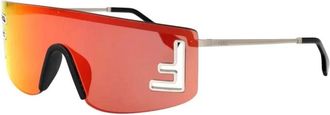 Fendi Fe 40168U 16U Zonnebrillen - Heren - Zonnebrillen - Grijs - ONE Size - Accessoires