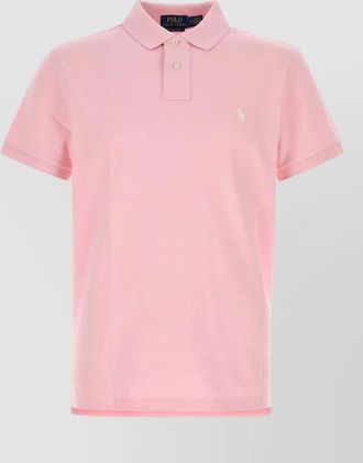 Polo Ralph Lauren short sleeve piquet polo shirt collar