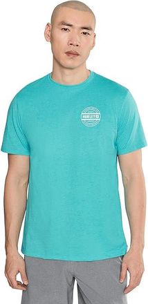 Hurley Filler Short Sleeve Mens T Shirt Barracuda Heather : 2XL, Cotton