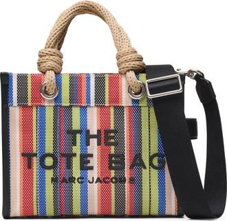 Marc Jacobs The Small Stripe Mesh Tote in Red Multi at Nordstrom