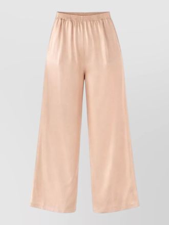 Fabiana Filippi trousers elastic waistband relaxed wide leg
