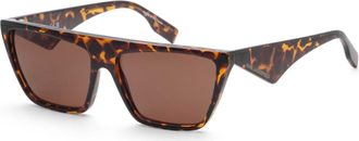 Karl Lagerfeld Womens 60mm Black Sunglasses KL6186S-001-60