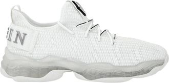 Philipp Plein Runner Sneaker Hyper Shock - unisex - Sneakers - Wit - 44 EU - Schoenen
