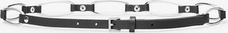 Michael Kors Chain Link Leather Belt