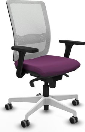 Piqueras y Crespo Sedia Da Ufficio Piqueras Y Crespo Haches Viola Pelle Sintetica