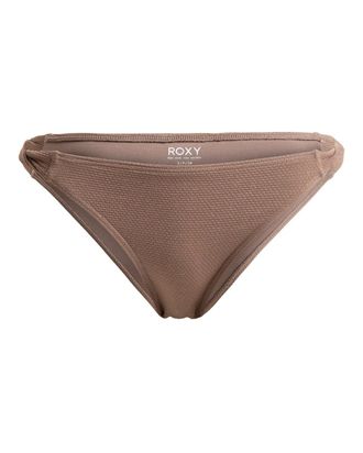 Roxy Bikini-Hose ROXY Lasca, Damen, Gr. XL, US-Gr&ouml;ssen, grau (deep taupe), Obermaterial: 78% Nylon, 9% Nylon, 7, 00% Metall, 6, 00% Elasthan;, Badehosen Bi