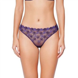 Huit Make A Wish Bikini Bottom In Purple