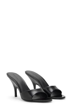 Mango x Kaia Gerber Wedge Sandal in Black at Nordstrom, Size 7.5Us