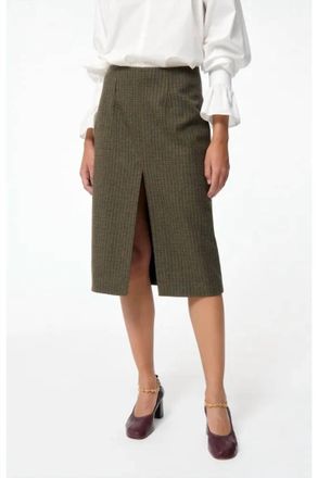 Vanessa Bruno Felindra Skirt In Khaki