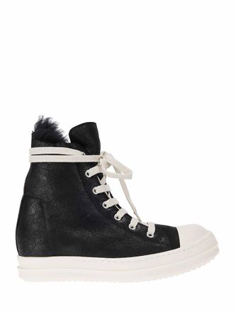 Rick Owens Shearling Sneakers