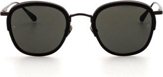 Linda Farrow ALDRIN LFL1116 C6 Mens Sunglasses Black Size 48