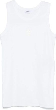 Alexander McQueen Logo Tank Top - Heren - Tops zonder mouwen - Wit - L - Tops