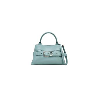 Marc Jacobs Tassen, Dames, Blauw, ONE Size, Leer, Dakota Small Satchel