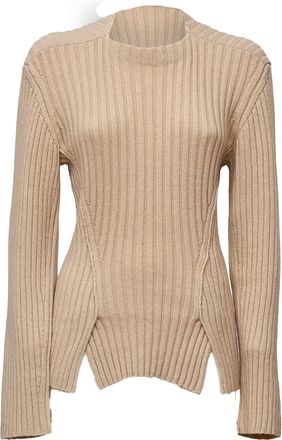 Victoria Beckham VB Cashmere-Blend Ribbed Turtleneck Sweater