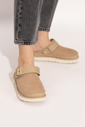 UGG Slides Goldenstar Villa Clog, Womens, Beige