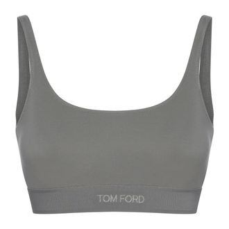 Tom Ford Dames, Ondergoed, Grijs, Maat: S Modal
