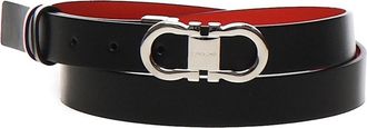 Ferragamo Gancini Adjustable And Reversible Belt