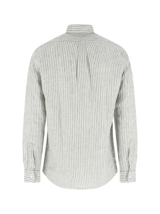 Polo Ralph Lauren Mens Shirts Green Linen