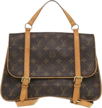 Louis Vuitton Pre-owned Handbags, female, Brown, Size: ONE SIZE Pre-owned Vintage Handbag