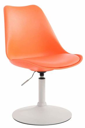 Clp Silla De Comedor Maverick Blanco Naranja