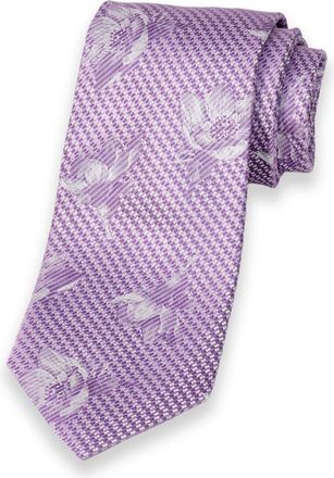 Paul Fredrick Floral Woven Silk Tie