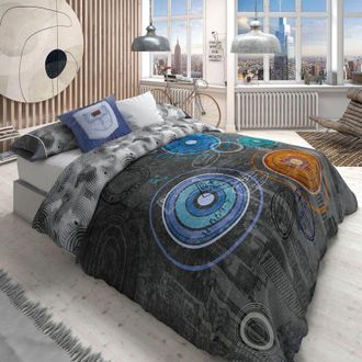 Lois Juego De Funda N&oacute;rdica Lois Orlando P. Gris Cama De 150/160 2 Piezas 3 Piezas