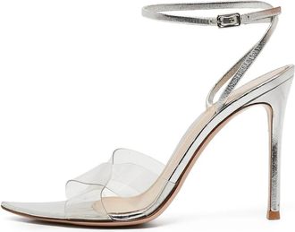 Gianvito Rossi Sandali in pelle 100mm - Toni neutri