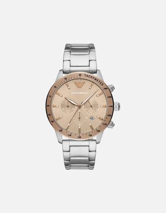 Emporio Armani Mens Emporio Armani AR11352 Chronograph Mens Watch - Tan