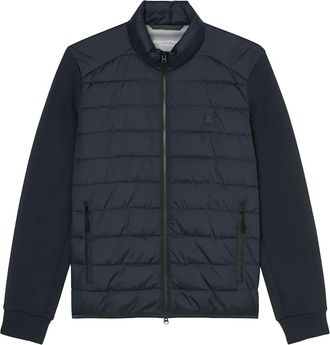 Marc O'Polo Giacca trapuntata con zip - Blu