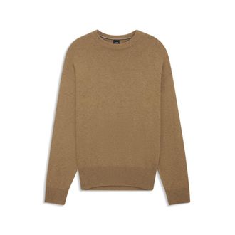 BOSS Virgin-wool sweater in a relaxed fit