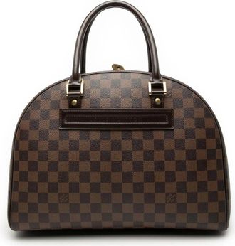 Louis Vuitton Pre-owned Handbags, female, Brown, Size: ONE SIZE Pre-owned Dome Handbag