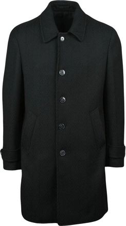 L.B.M. 1911 L.b.m. 1911, Jassen, Heren, Zwart, M, Katoen, Cappotto con colletto
