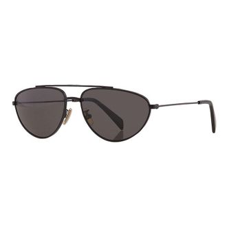 Celine CL40077U02A Aviator Full Rim Sunglasses - Black