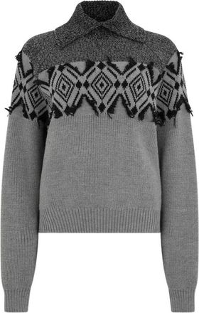 Iceberg Maglione a collo alto - - Knitwear - Donna - Grigio - M