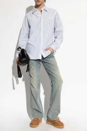 Diesel Shirt S-SIMPLY-QMBZ, Mens, Light Blue