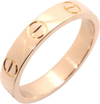 Cartier Gold Pink Gold (18K) Band Ring (Pre-Owned)