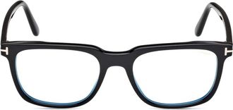 Tom Ford Eyewear rectangle-frame glasses - Black