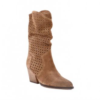 Seychelles Womens Diva Suede Boot In Tan