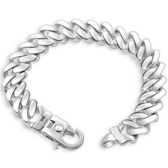Pompeii3 Mens Cuban 14k Gold (98gram) or Platinum (184gram) 14mm Link Bracelet 8.5