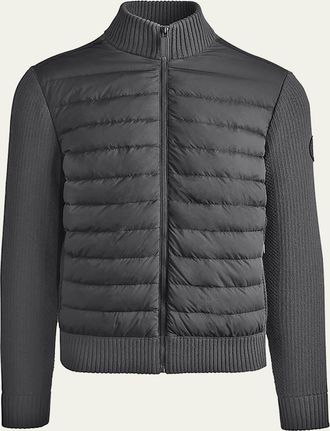 Canada Goose Mens Hybridge Knit Jacket