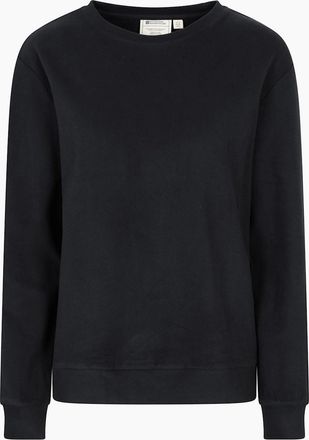 Mountain Warehouse Womens Mountain Warehouse Womens/Ladies Strath Melange Supersoft Sweatshirt - Black - Size: 20