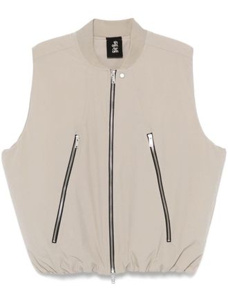 Thom Krom M SJ 655 gilet - men - Nylon/Elastane - L - Neutrals