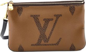 Louis Vuitton Clutch con monogramma - Marrone