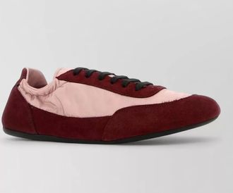 Prada two-tone low-top sneakers