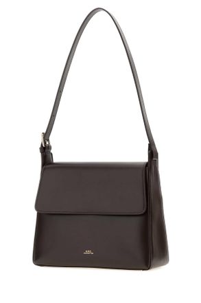 A.P.C. Virginie Shoulder Bag - Brown