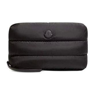 Moncler Caradoc Beauty Case - Heren - Tassen - Zwart - Maat: ONE Size