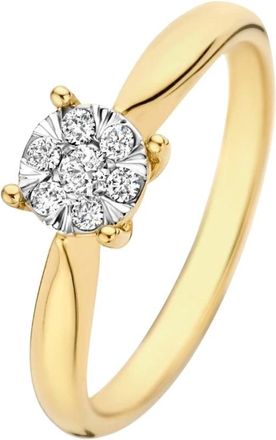 Isabel Bernard De la Paix Hana&eacute; Ring met Diamant - Dames - Ringen - Geel - 48 MM - Accessoires